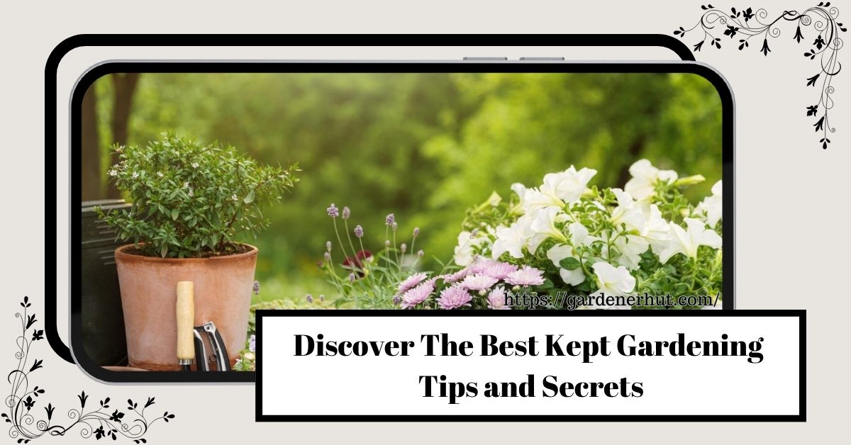 The Best Kept Gardening Tips and Secrets